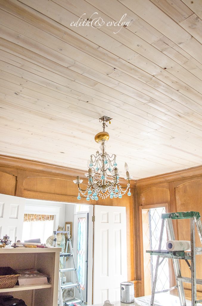 The Study Renovation Has Begun | Edith & Evelyn | www.edithandevelynvintage.com