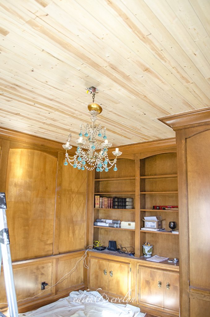 The Study Renovation Has Begun | Edith & Evelyn | www.edithandevelynvintage.com