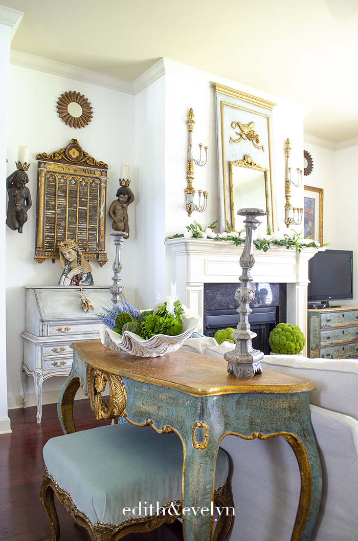 Simple Fall Decor | Edith & Evelyn | www.edithandevelynvintage.com