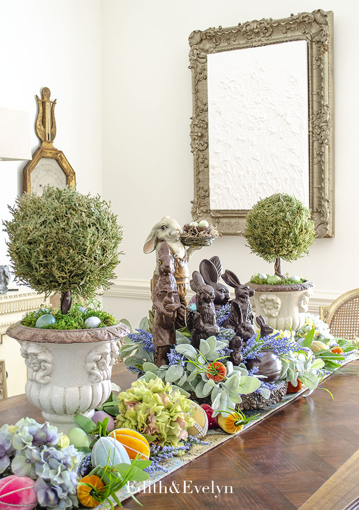 Easter Dining Room | Edith & Evelyn | www.edithandevelynvintage.com