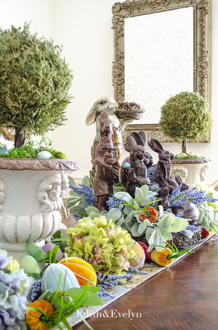 Easter Dining room | Edith & Evelyn | www.edithandevelynvintage.com