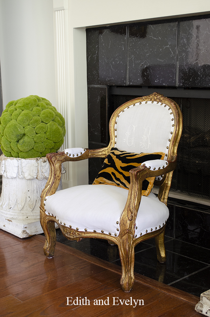 French Child's Chair Makeover and A New Find | Edith and Evelyn | www.edithandevelyn.com