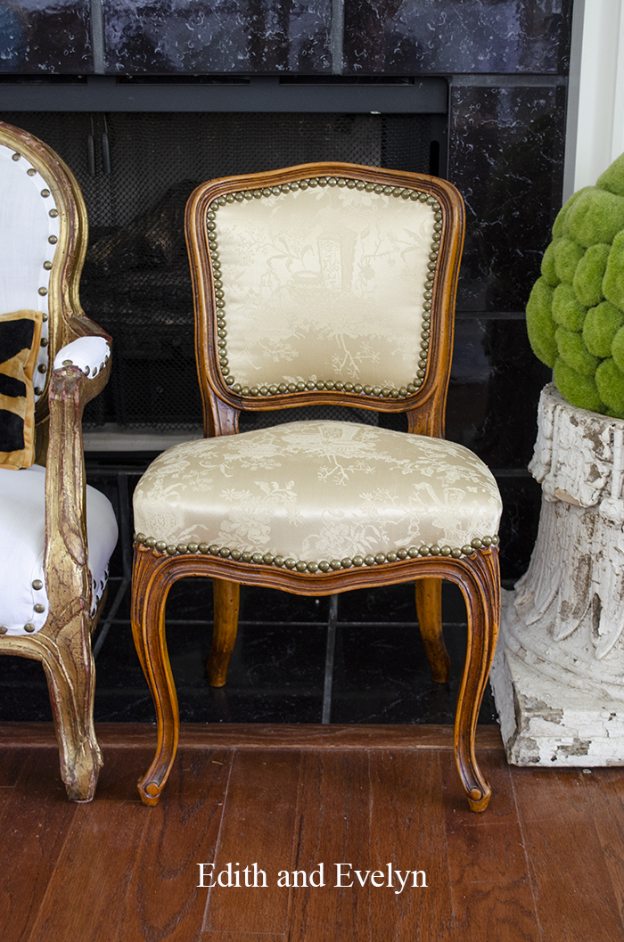 French Child's Chair Makeover and A New Find | Edith and Evelyn | www.edithandevelyn.com