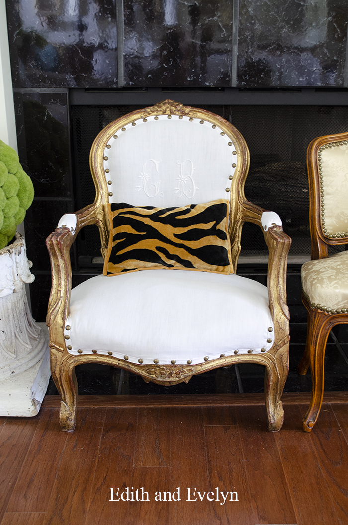 French Child's Chair Makeover and A New Find | Edith and Evelyn | www.edithandevelyn.com