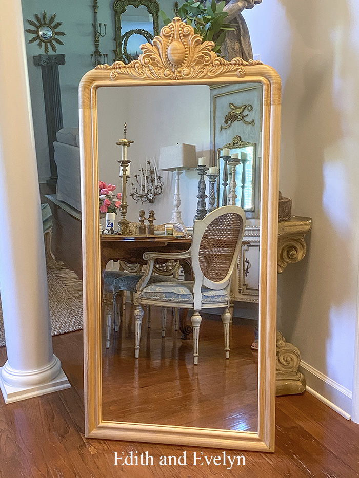 A Louis Philippe Mirror | Edith and Evelyn | www.edithandevelyn.com