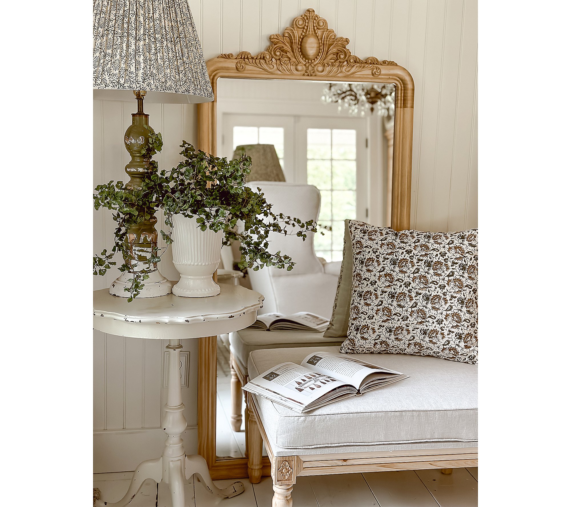 A Louis Philippe Mirror | Edith and Evelyn | www.edithandevelyn.com